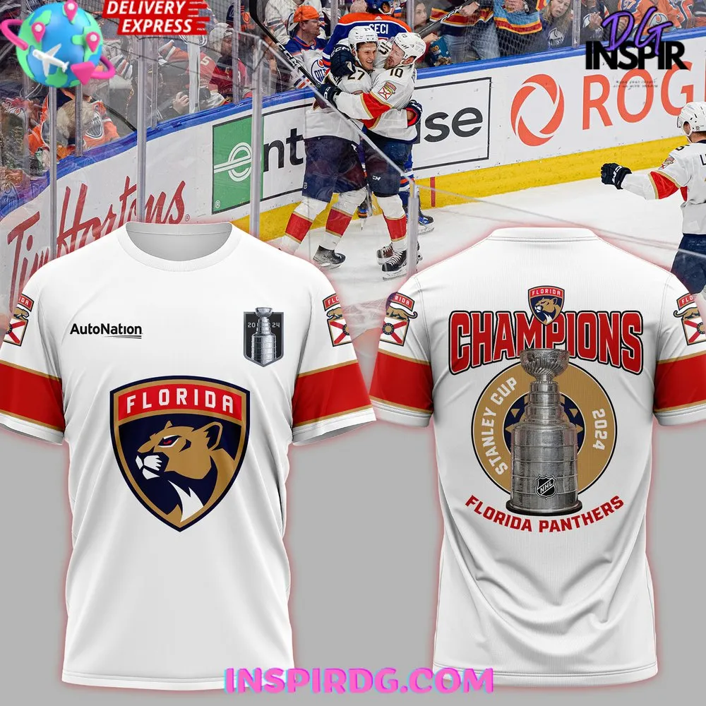 -Florida Panthers 2024 Stanley Cup Champions Hoodie Shirt