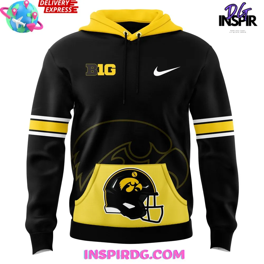 -Iowa Hawkeyes Big 10 Football Game Day Hoodie