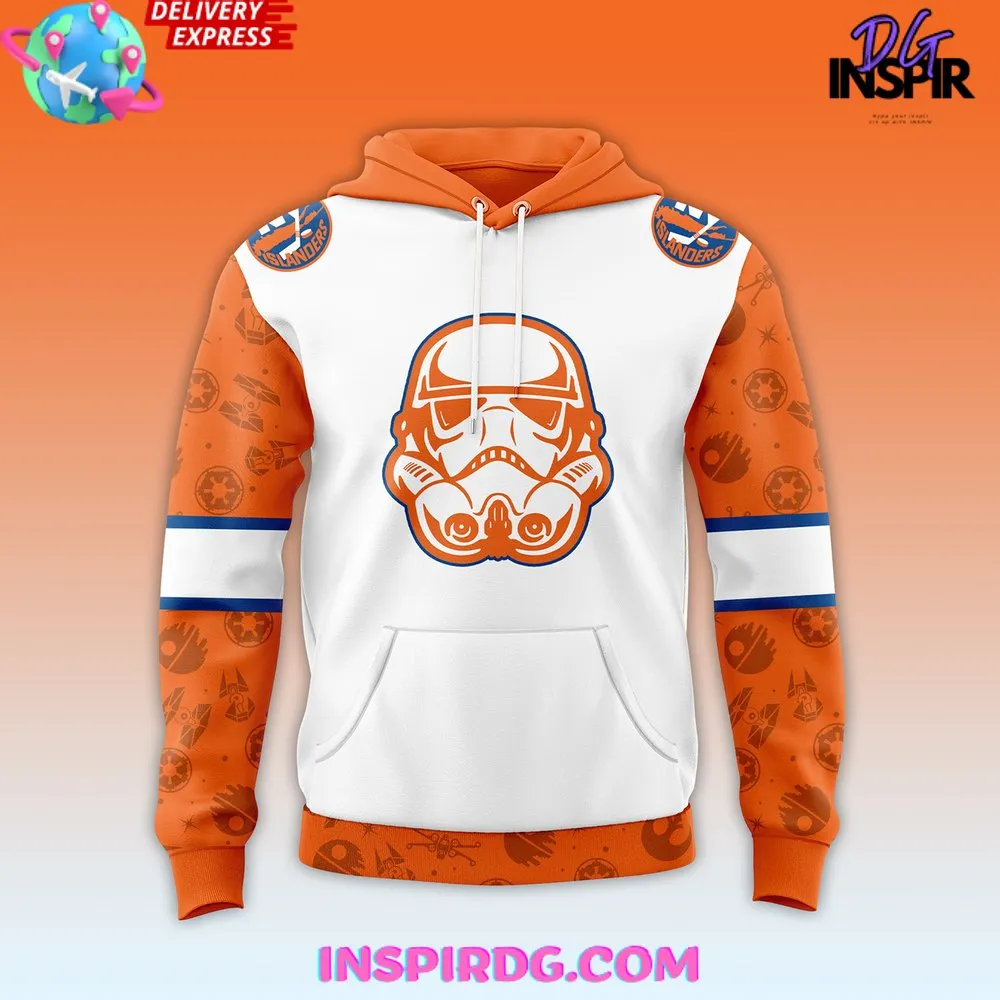 -New York Islanders x Star Wars Night 2024 Hoodie