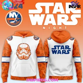 -New York Islanders x Star Wars Night 2024 Hoodie