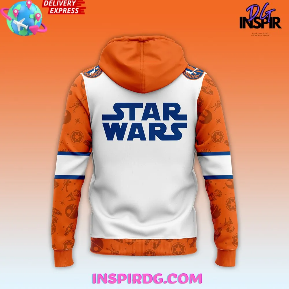 -New York Islanders x Star Wars Night 2024 Hoodie