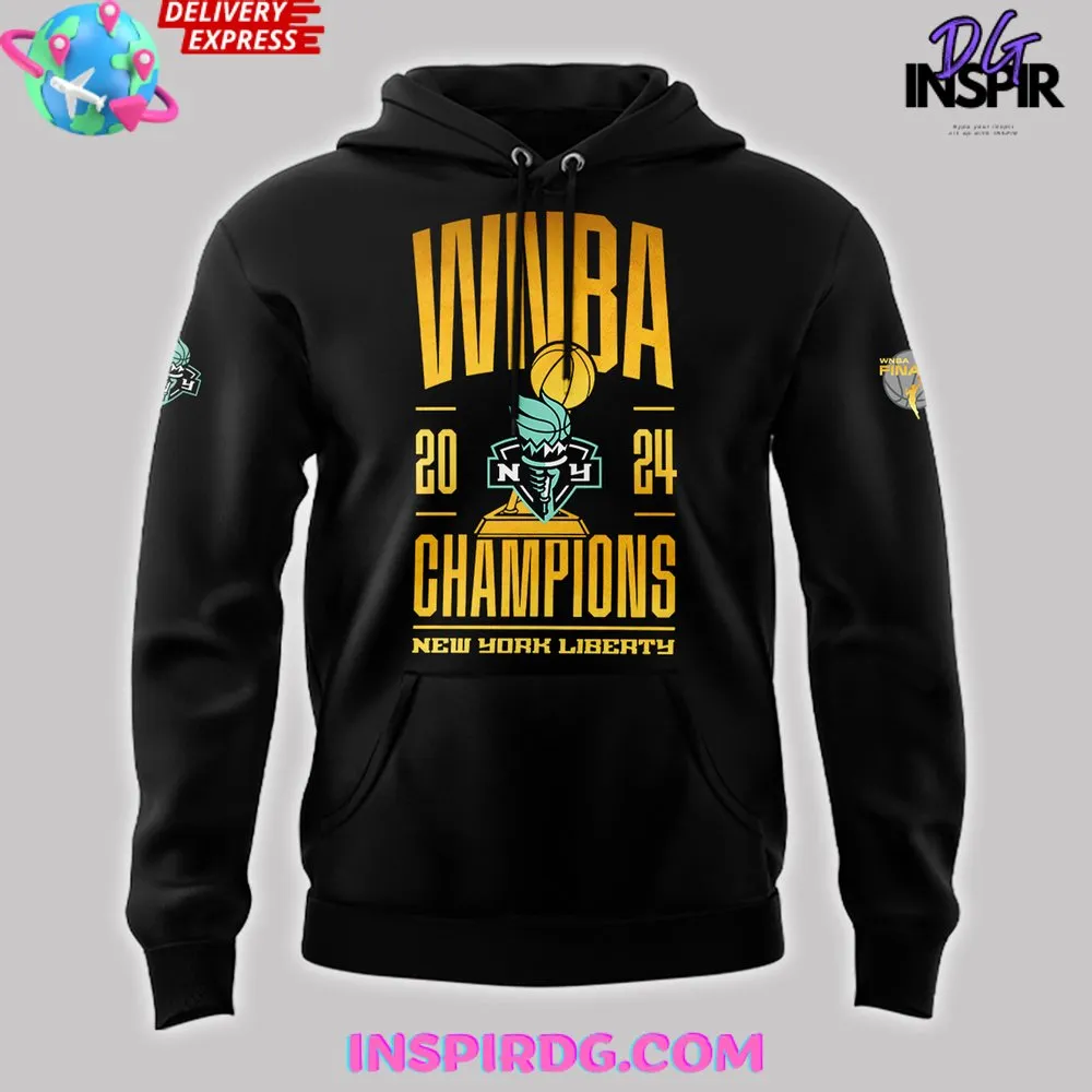 -New York Liberty WNBA Finals Champions 2024 Hoodie