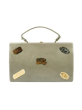 1960's Travel Destination Top Handle Bag