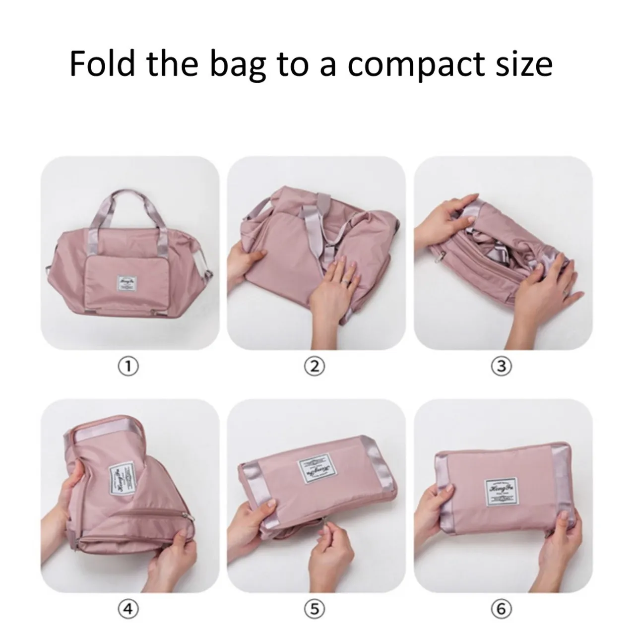 3-in-1 Expandable & Foldable Travel Bag with Wet Compartment