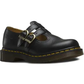 8065 Mary Jane DR MARTENS Black T-Bar Buckle Shoe