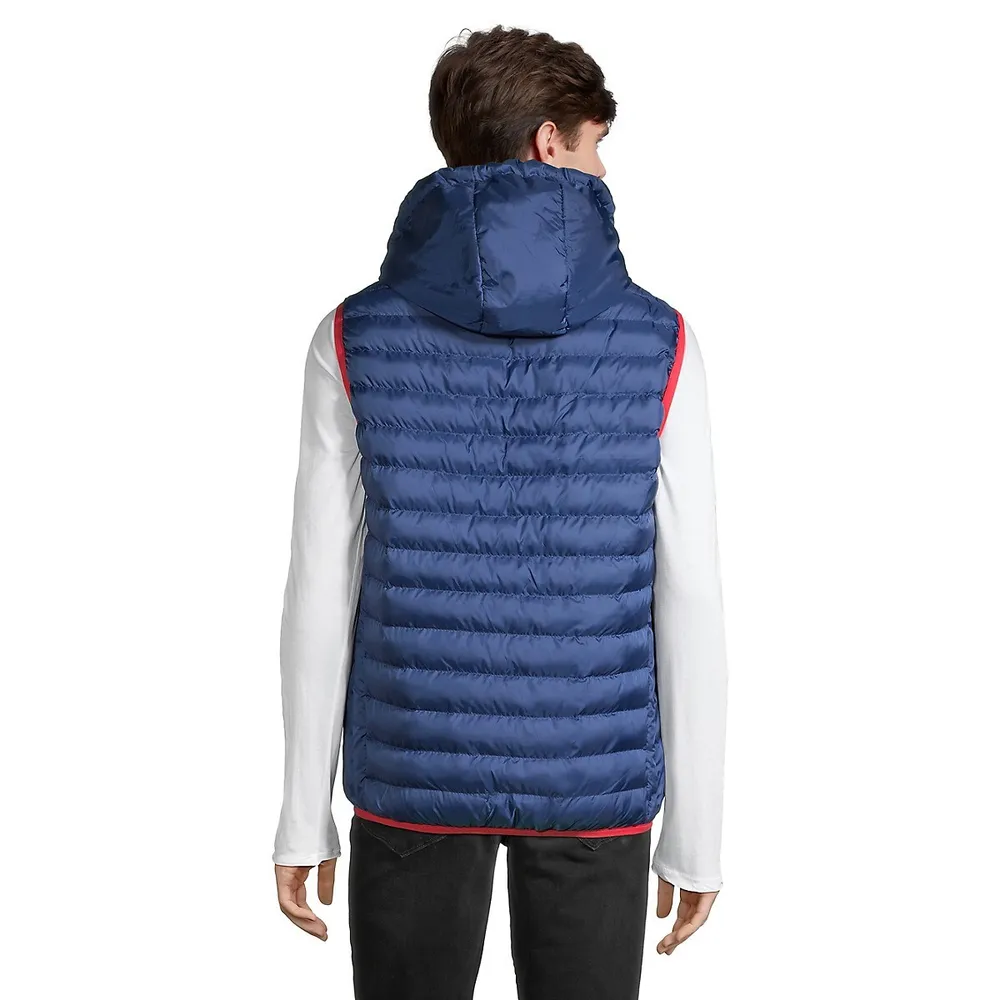 A Fish Named Fred Hooded Bodywarmer Vest