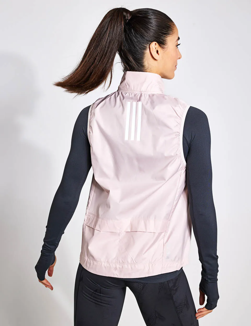 adidas Own the Run Vest - Putty Mauve