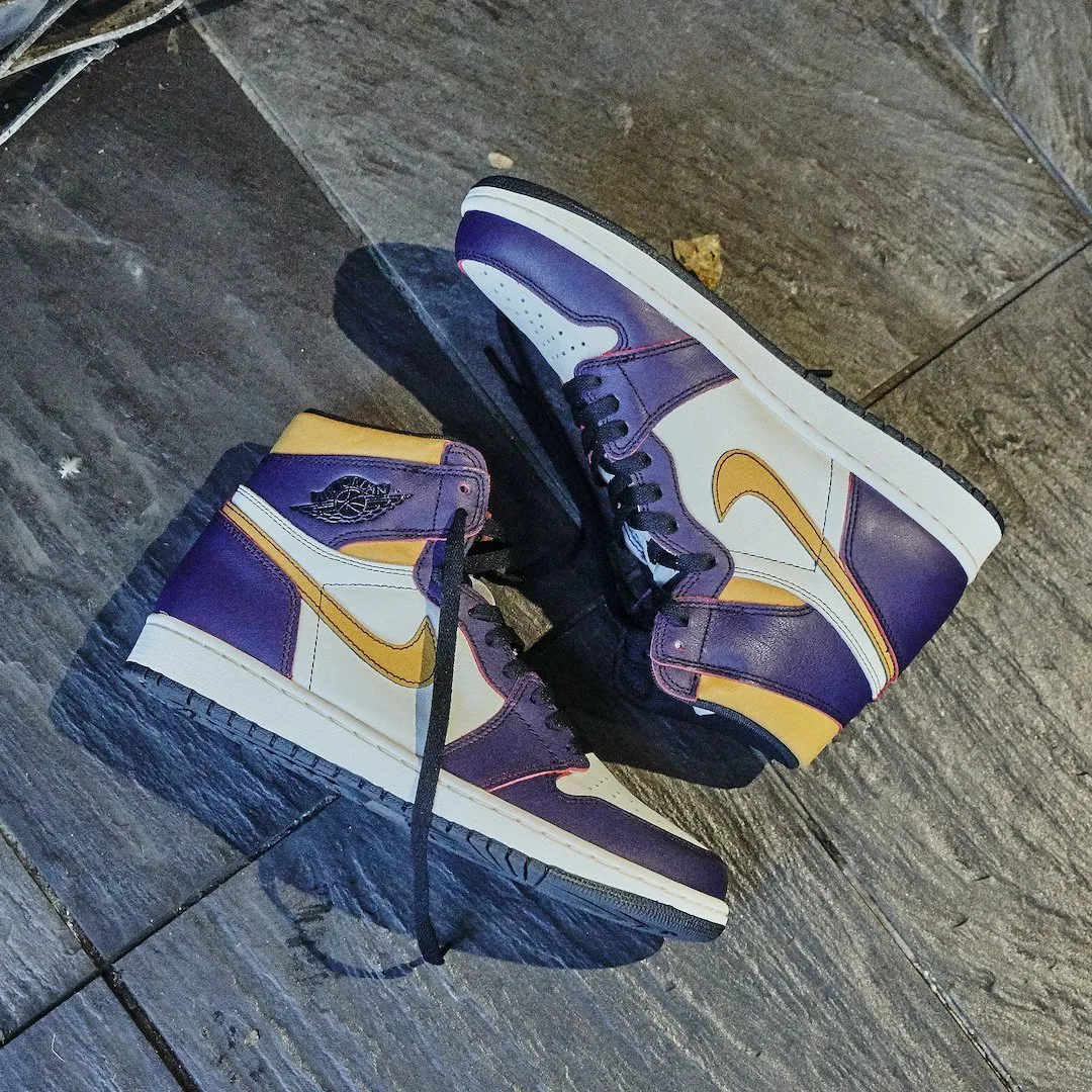 Air Jordan 1 Retro High OG Defiant Nike SB Lakers