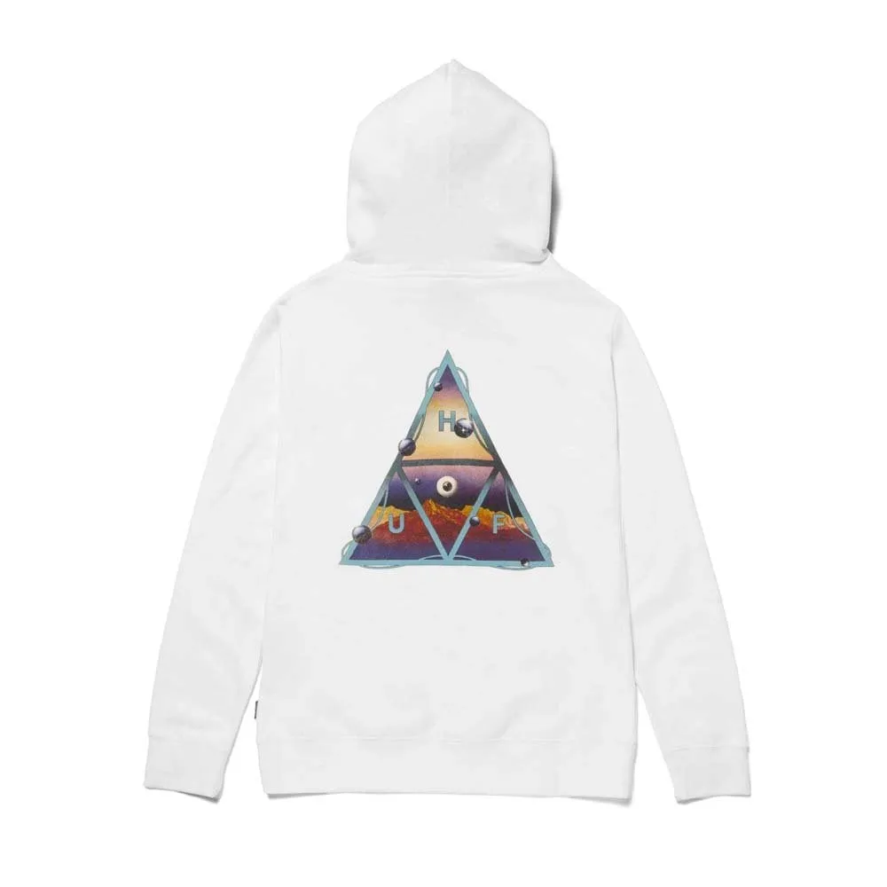 Altered State Triple Triangle Pullover Hoodie - White