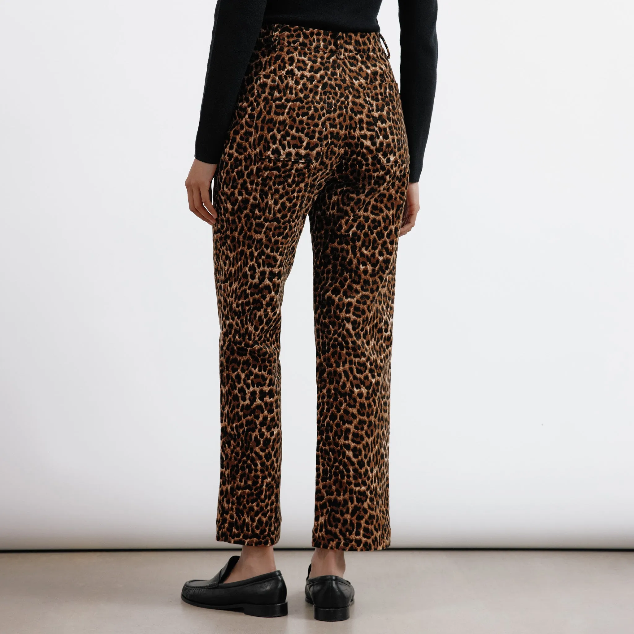 Animal Cord Trousers