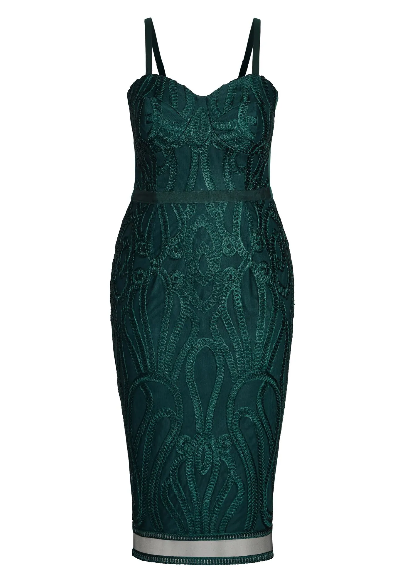 Antonia Dress - emerald