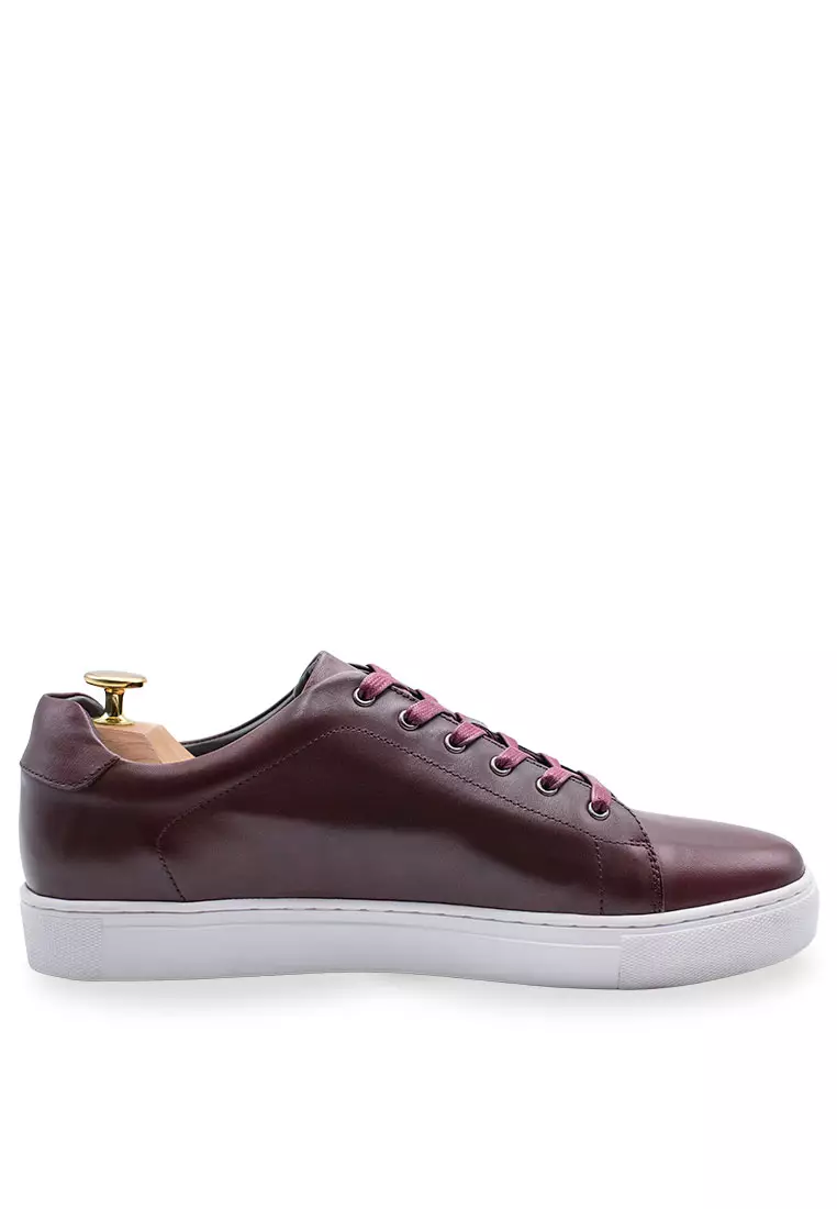 Arden Teal Loreto Burgundy Sneakers