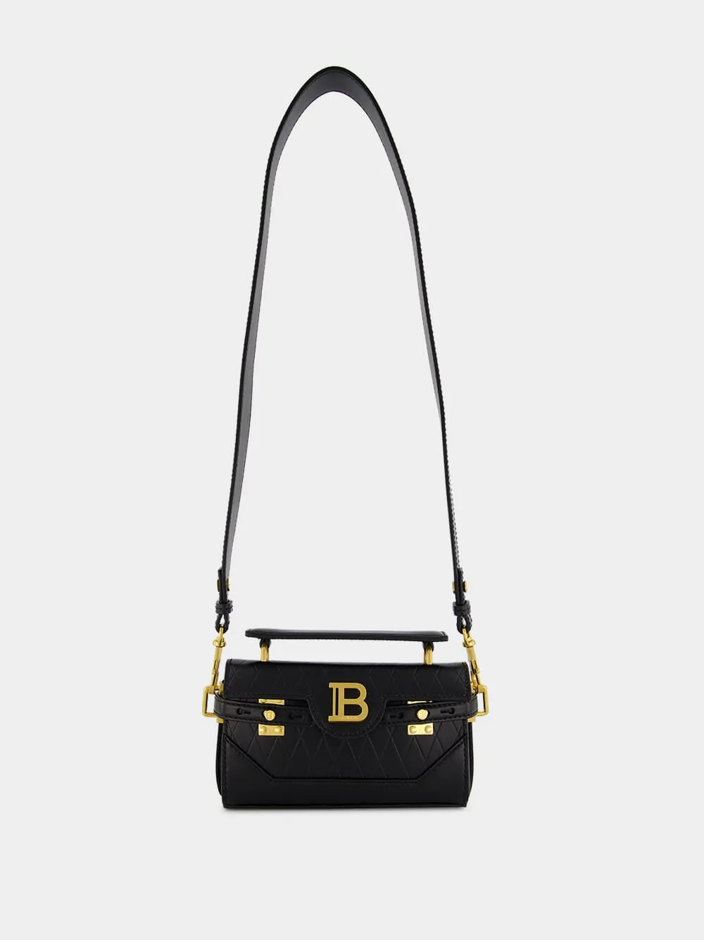 B-Buzz 19 Embossed Calfskin Bag