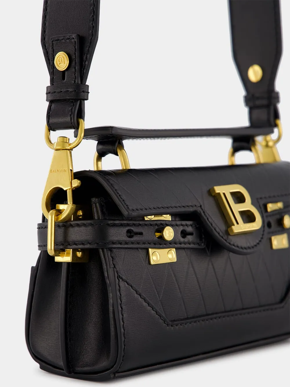 B-Buzz 19 Embossed Calfskin Bag