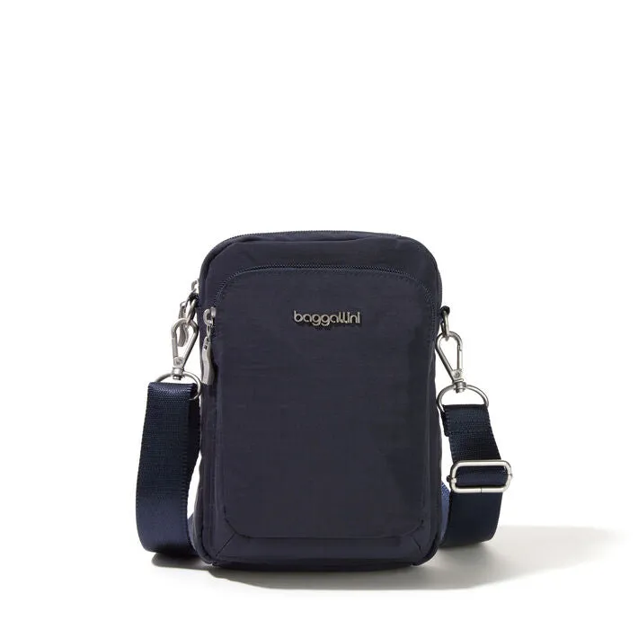 Baggalllini Modern Everywhere Explorer Crossbody Color: French Navy