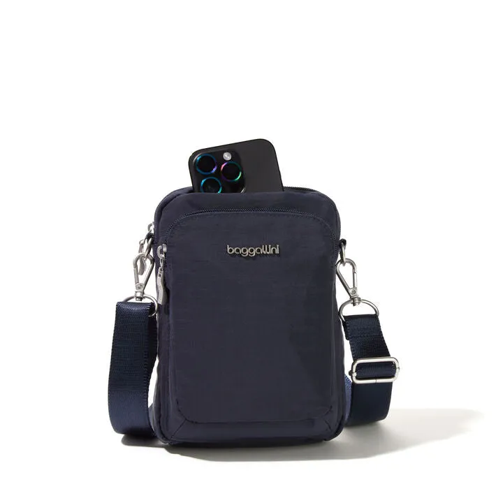 Baggalllini Modern Everywhere Explorer Crossbody Color: French Navy