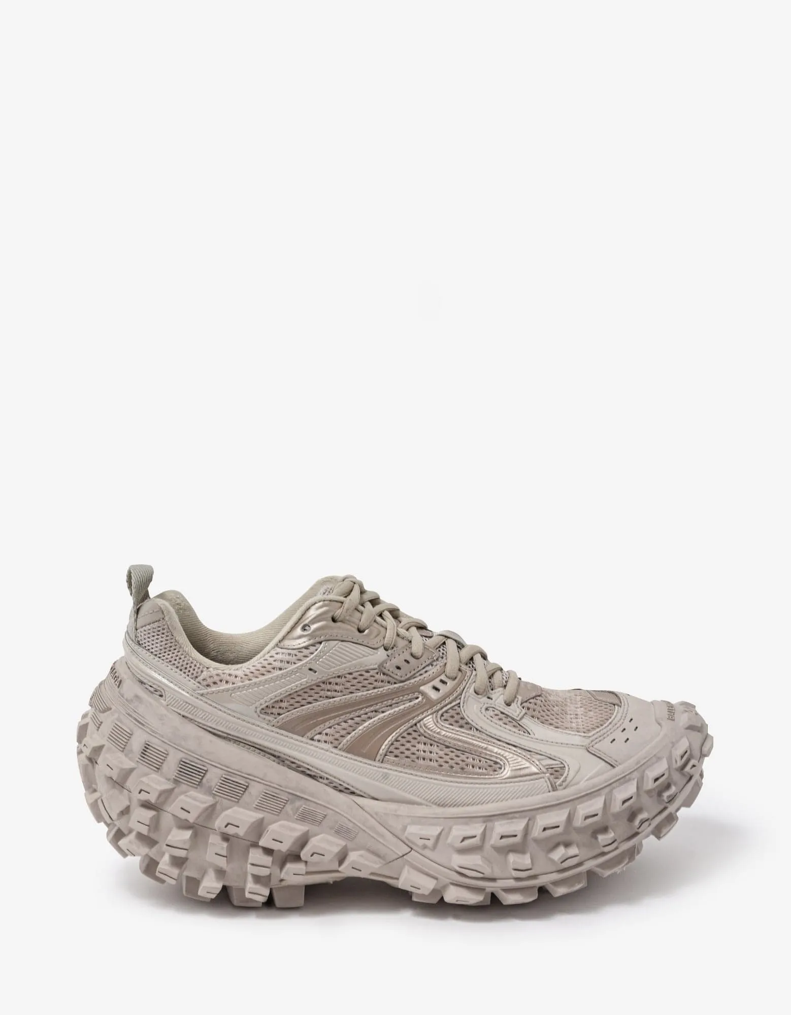 Balenciaga Beige Defender Trainers