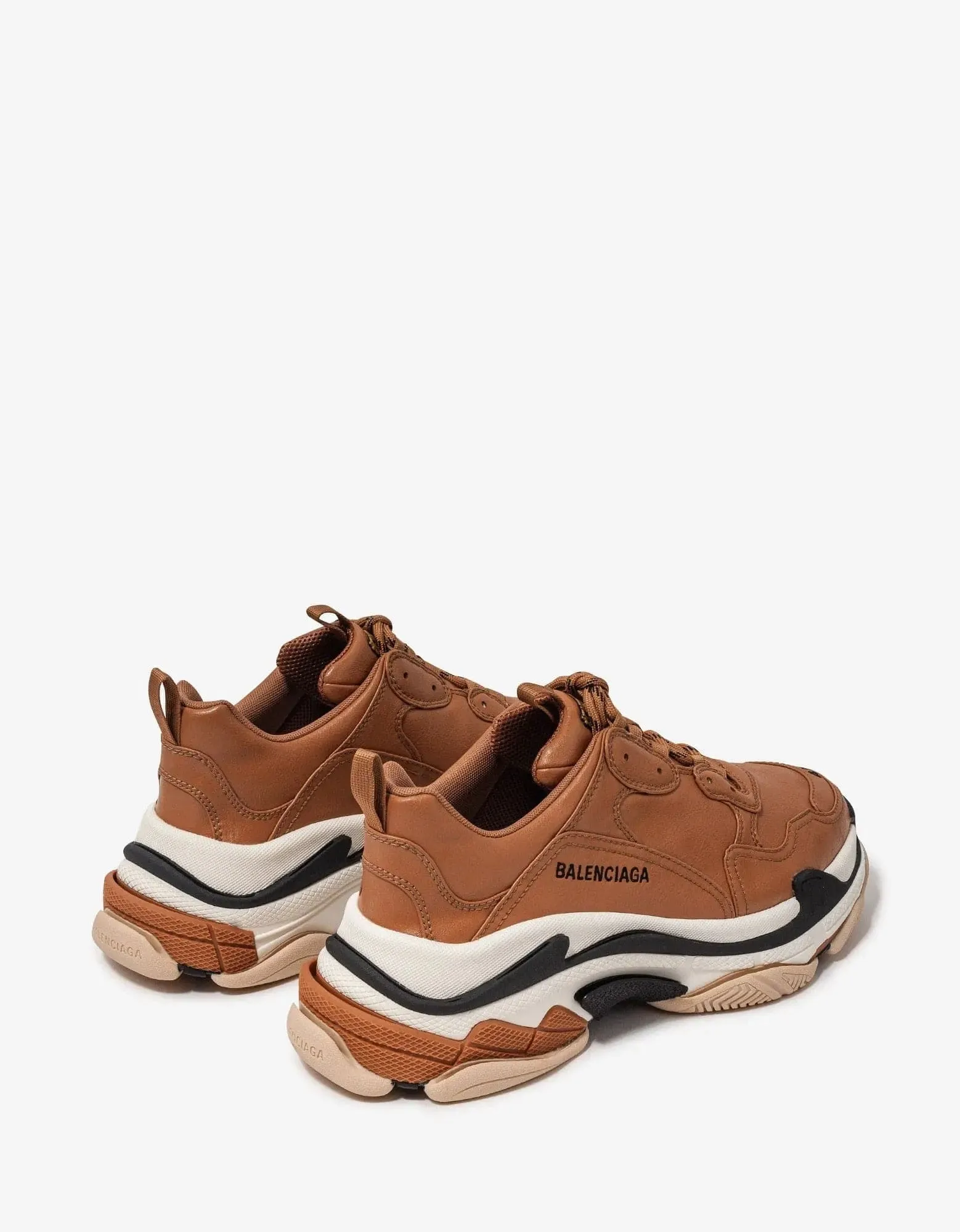 Balenciaga Triple S Beige Trainers