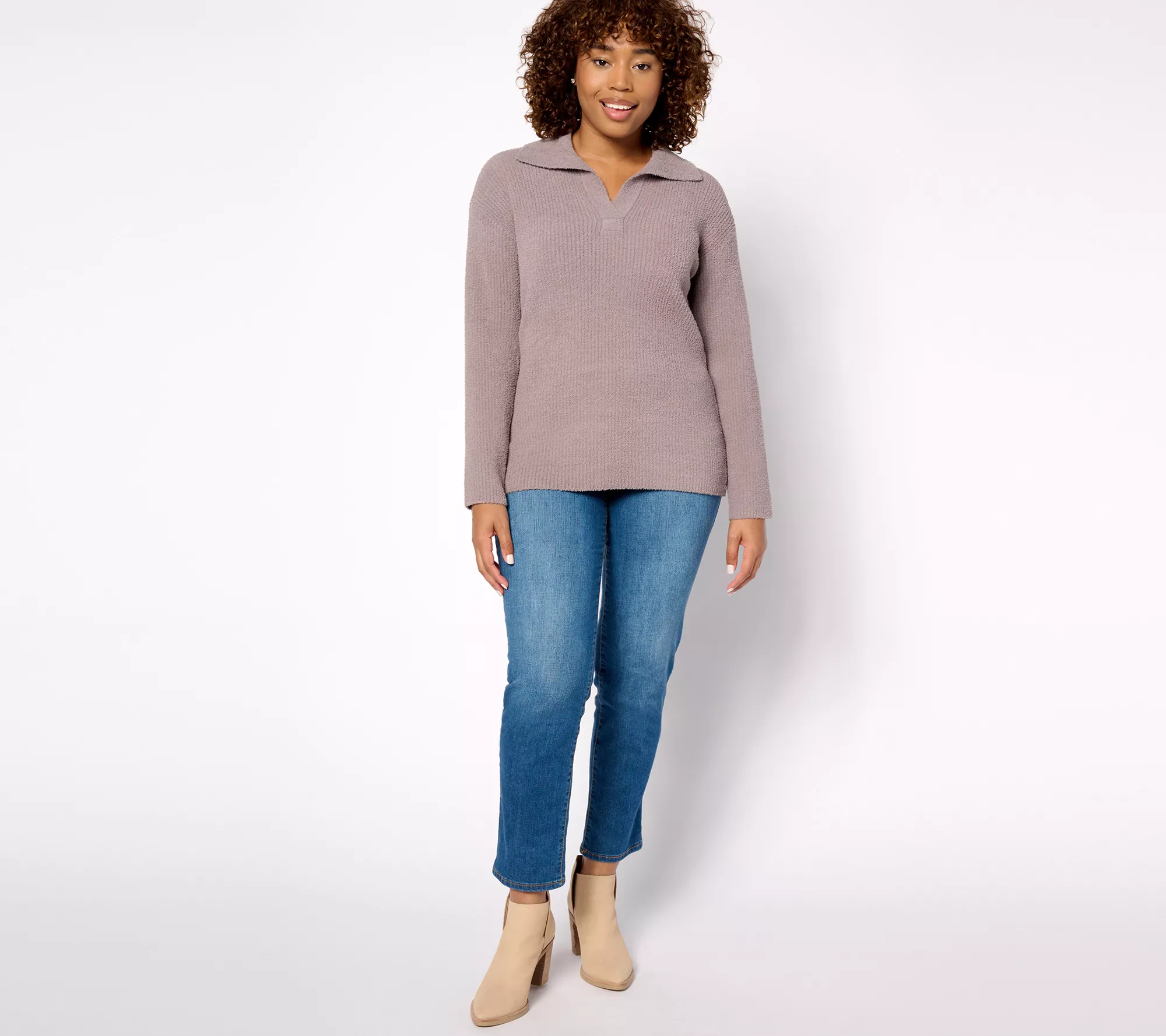 Barefoot Dreams CozyChic Cord Rib Pullover