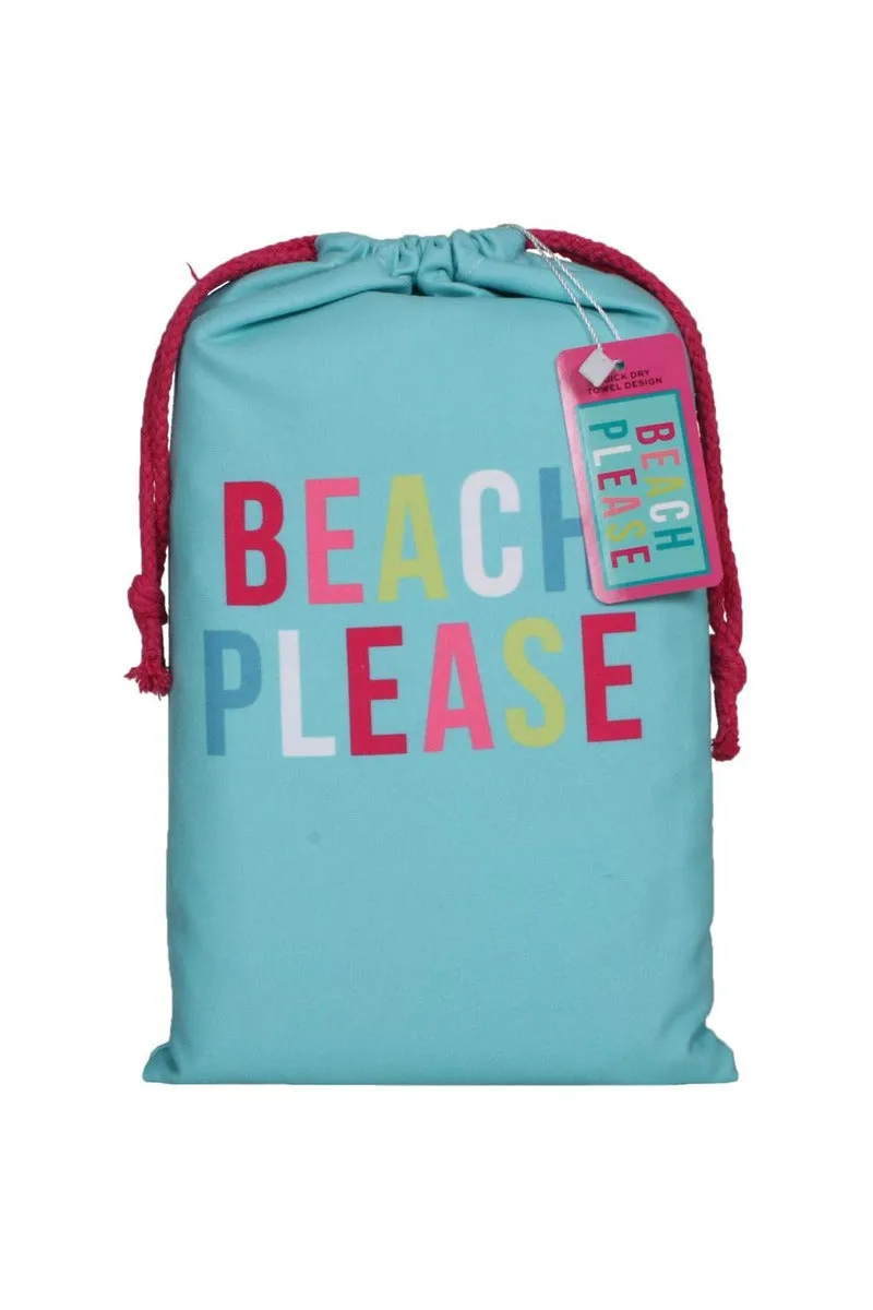 Beach Please Quick Dry Beach Towels