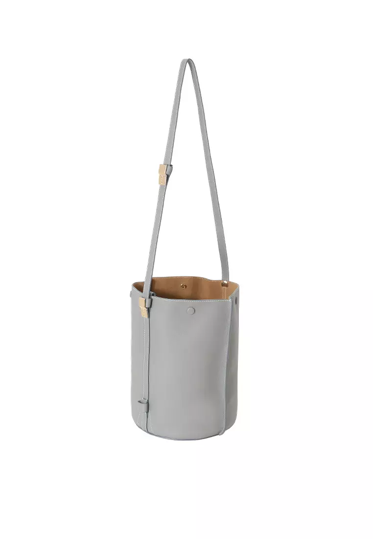 BERACAMY BERACAMY ORUKAMI Flat Hook Convertible Bucket Tote - Grey