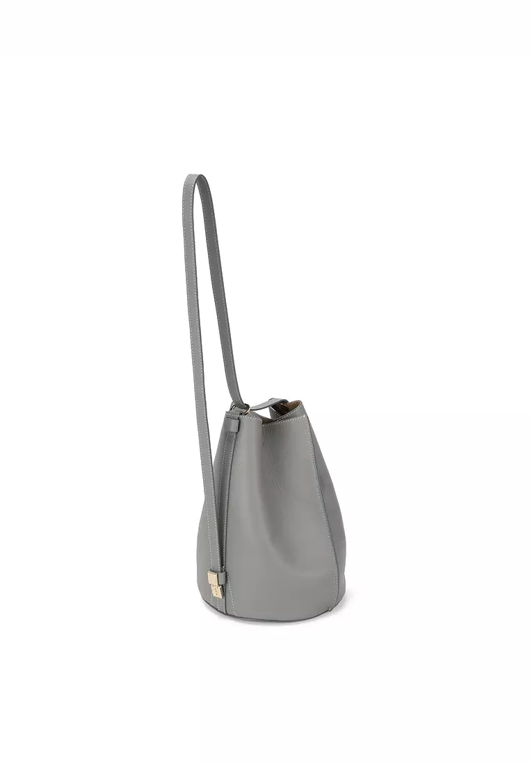 BERACAMY BERACAMY ORUKAMI Flat Hook Convertible Bucket Tote - Grey