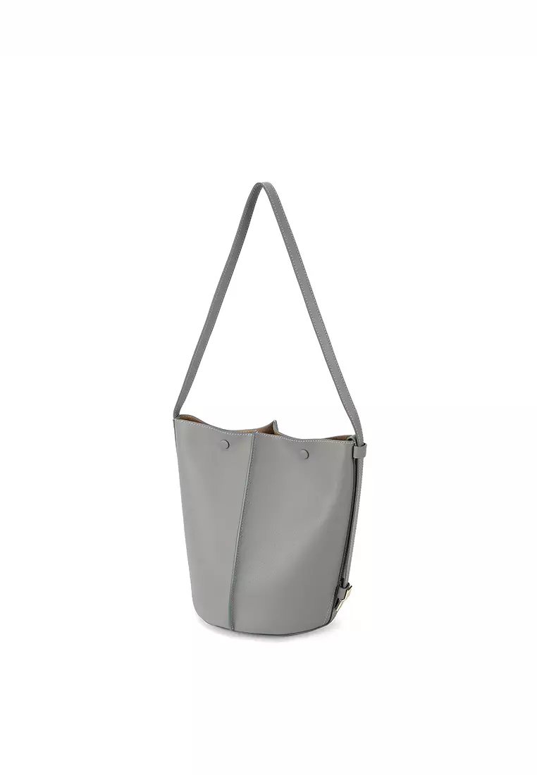 BERACAMY BERACAMY ORUKAMI Flat Hook Convertible Bucket Tote - Grey