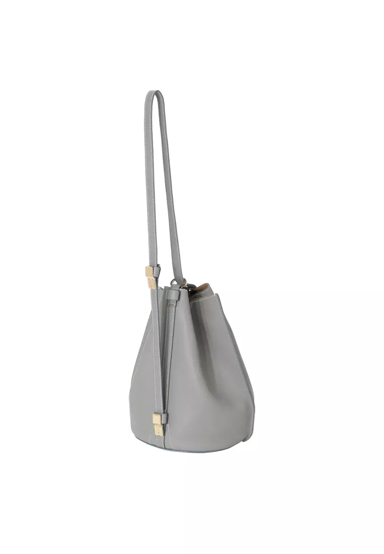 BERACAMY BERACAMY ORUKAMI Flat Hook Convertible Bucket Tote - Grey