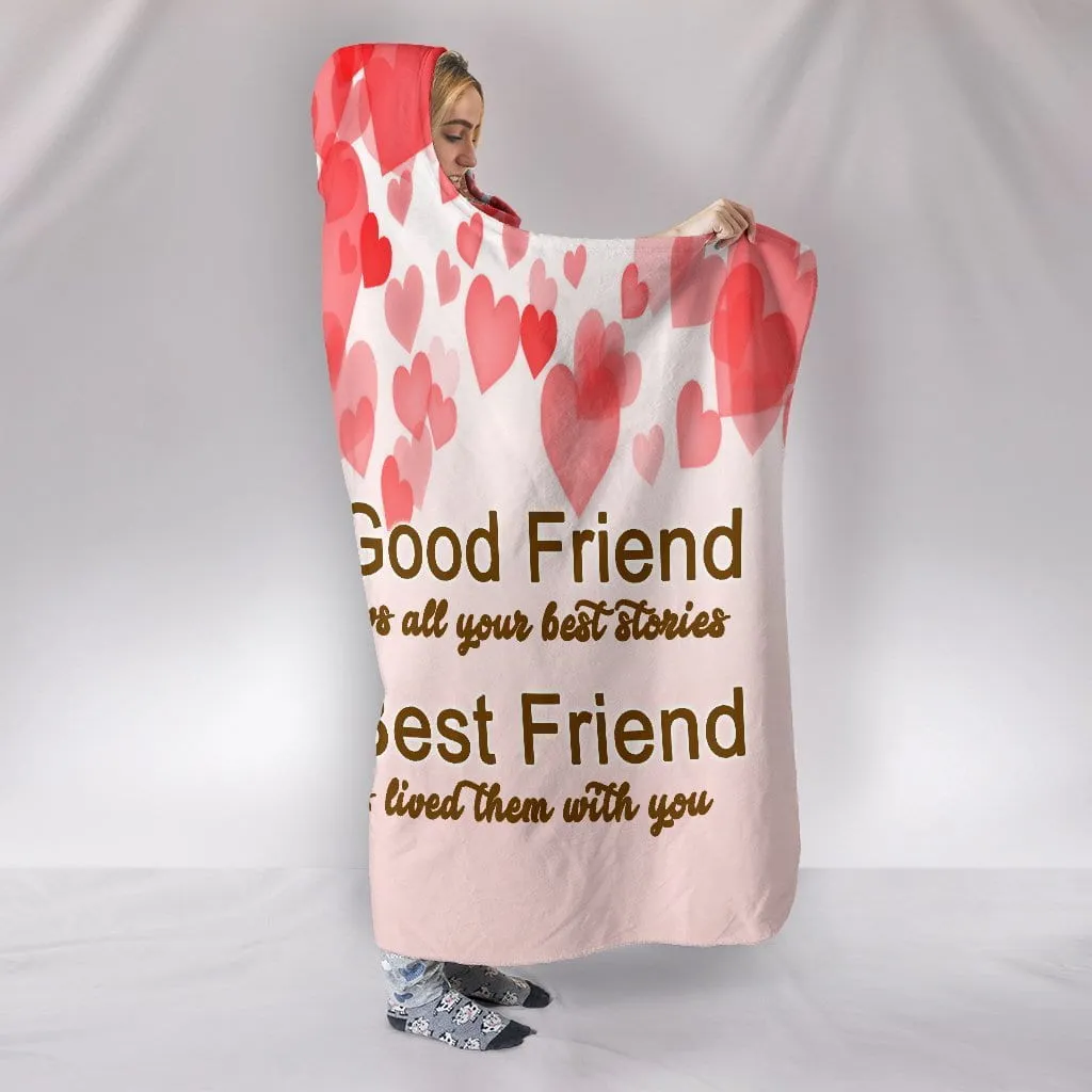 Best Friends Hooded Blanket