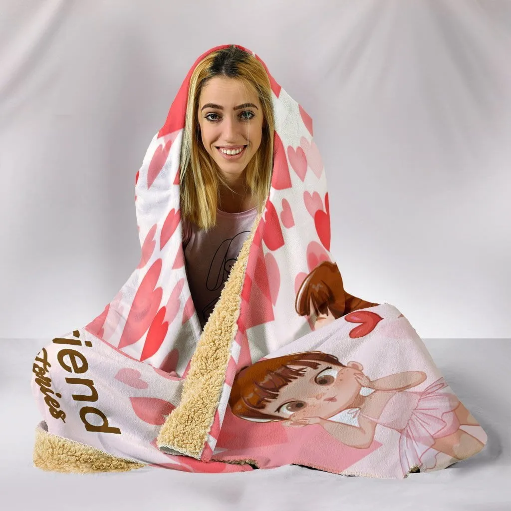 Best Friends Hooded Blanket