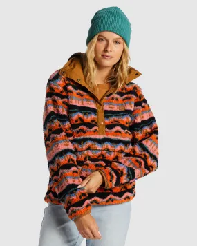 Billabong Switchback Pullover Fleece - Papaya | SurfStitch