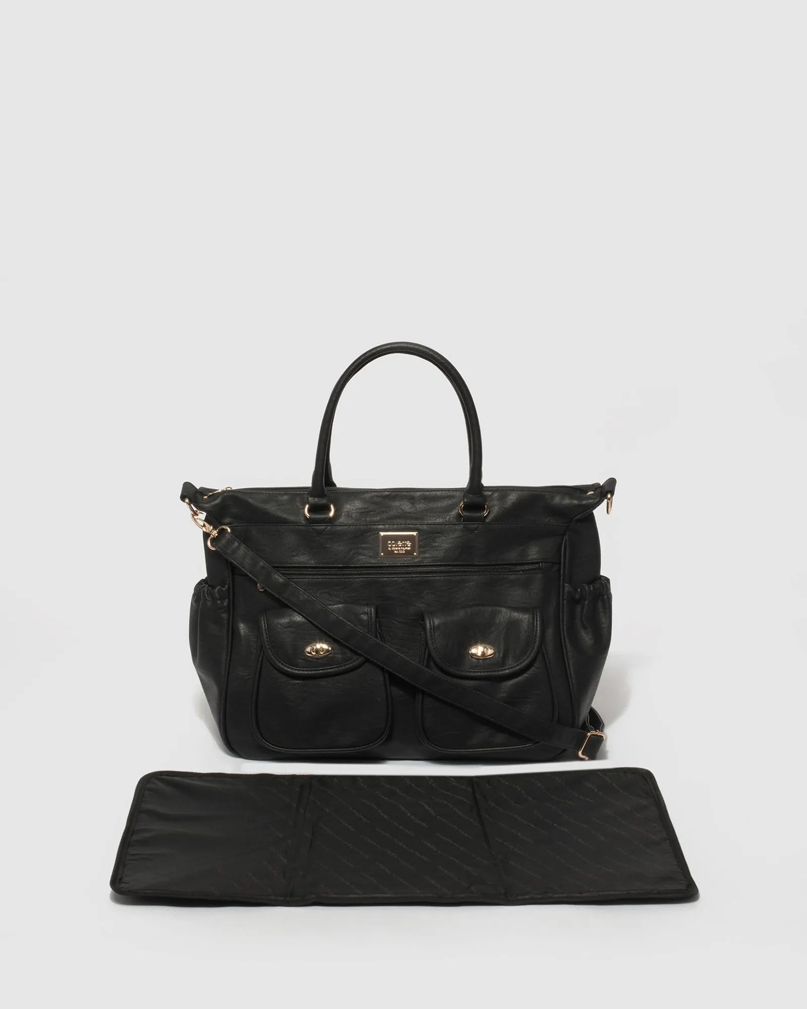 Black  Baby Travel Bag