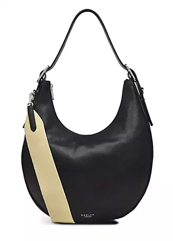 Black Pennington Street Large Ziptop Shoulder Bag by Radley London | Look Again