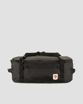 Black travel bag 2-in-1 Fjallraven High Coast Duffel 22 f23200266-550