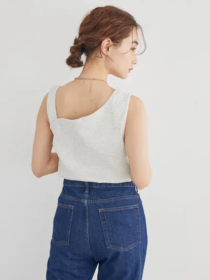 Bobo Tokyo Illa Shoulder Rib Tank