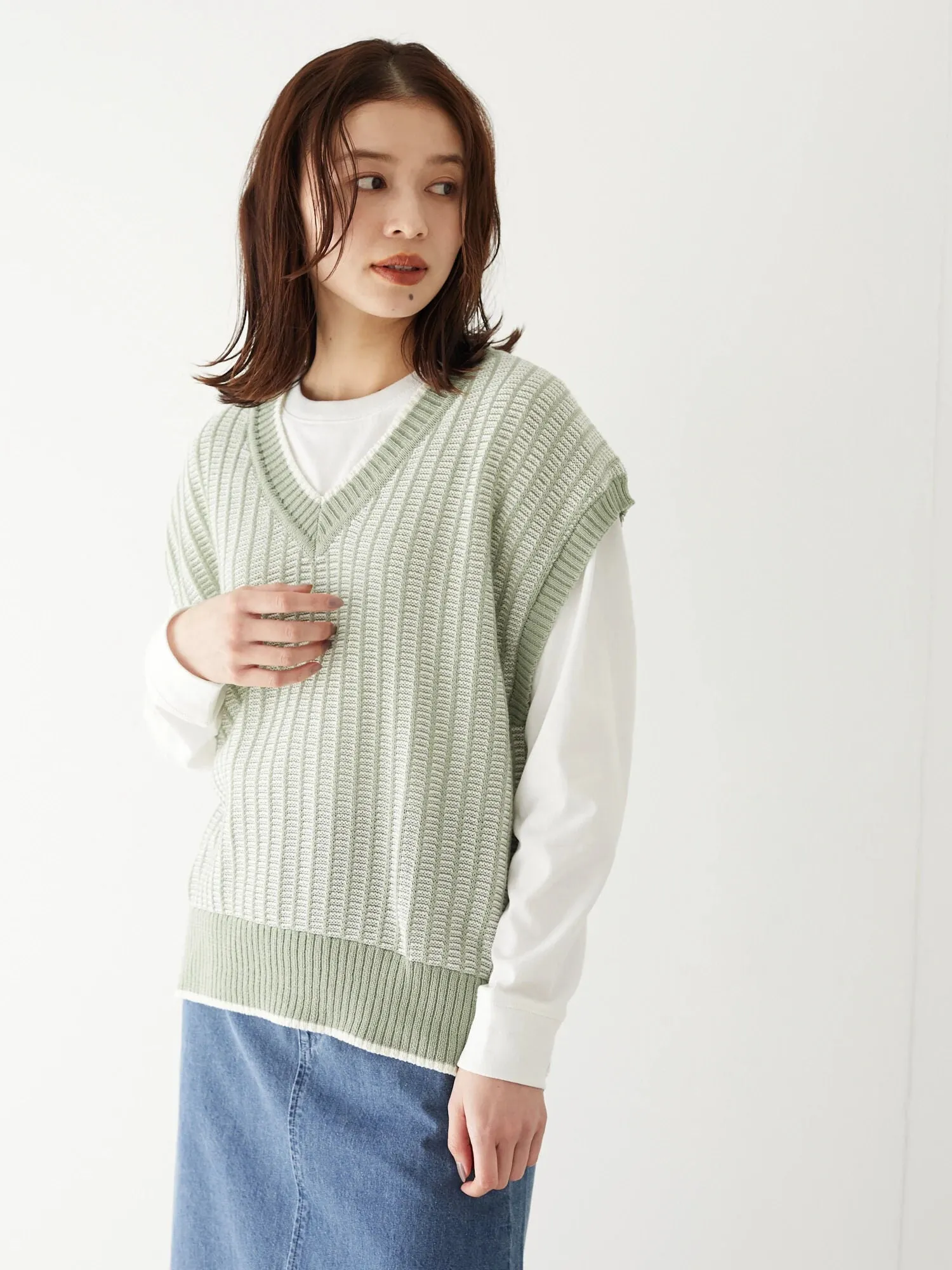 Bobo Tokyo Shania Knit Vest