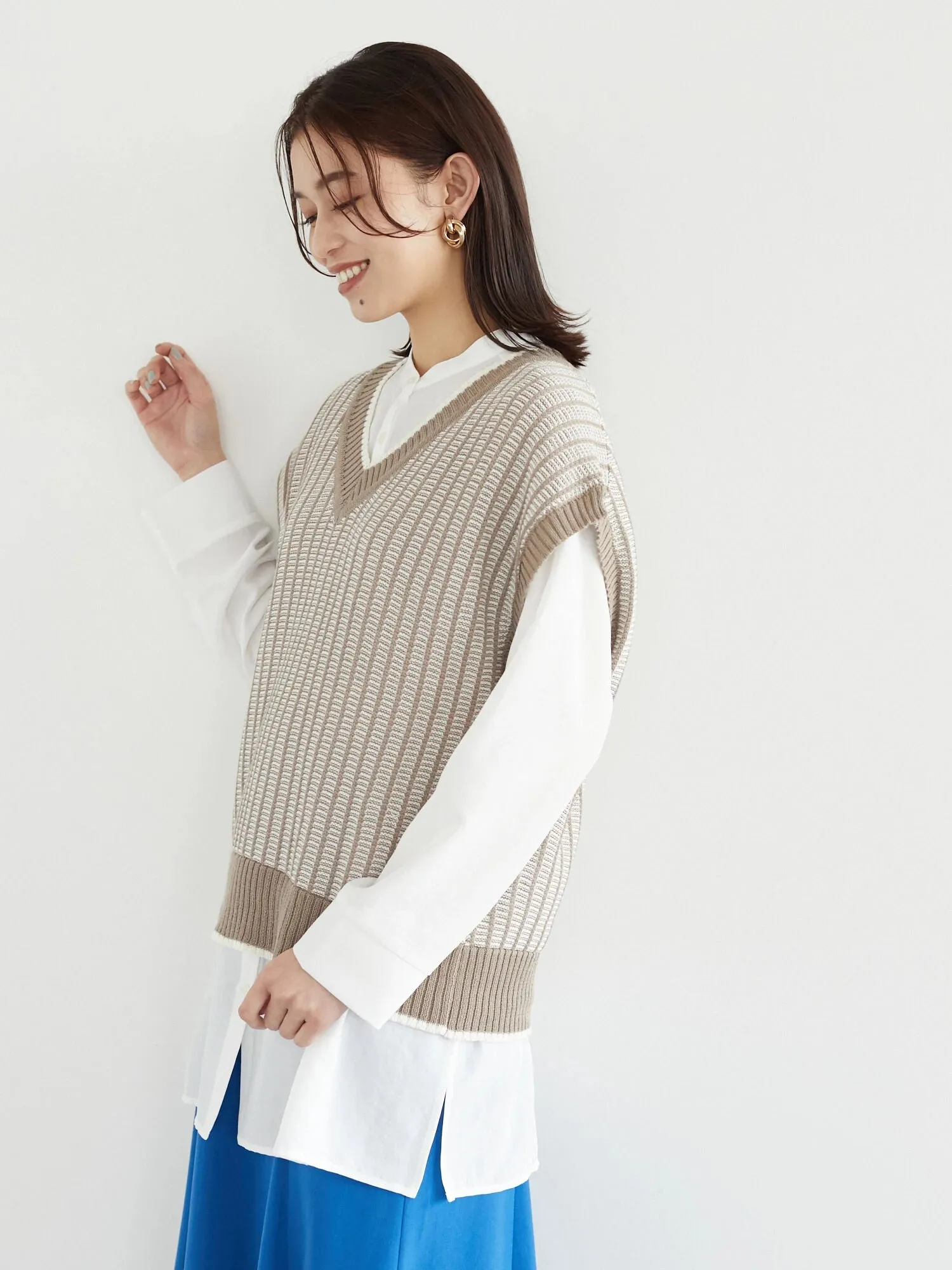 Bobo Tokyo Shania Knit Vest