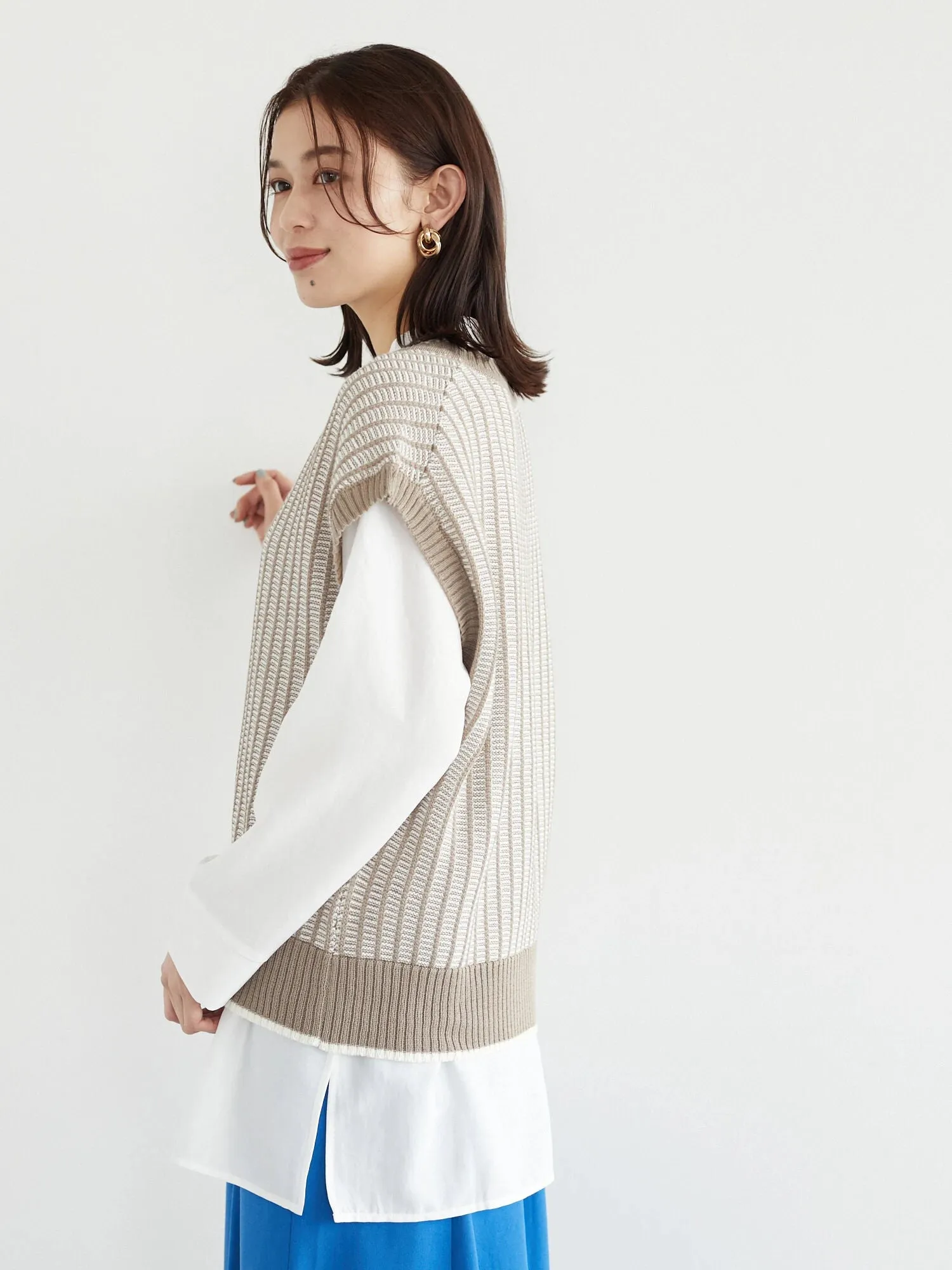 Bobo Tokyo Shania Knit Vest