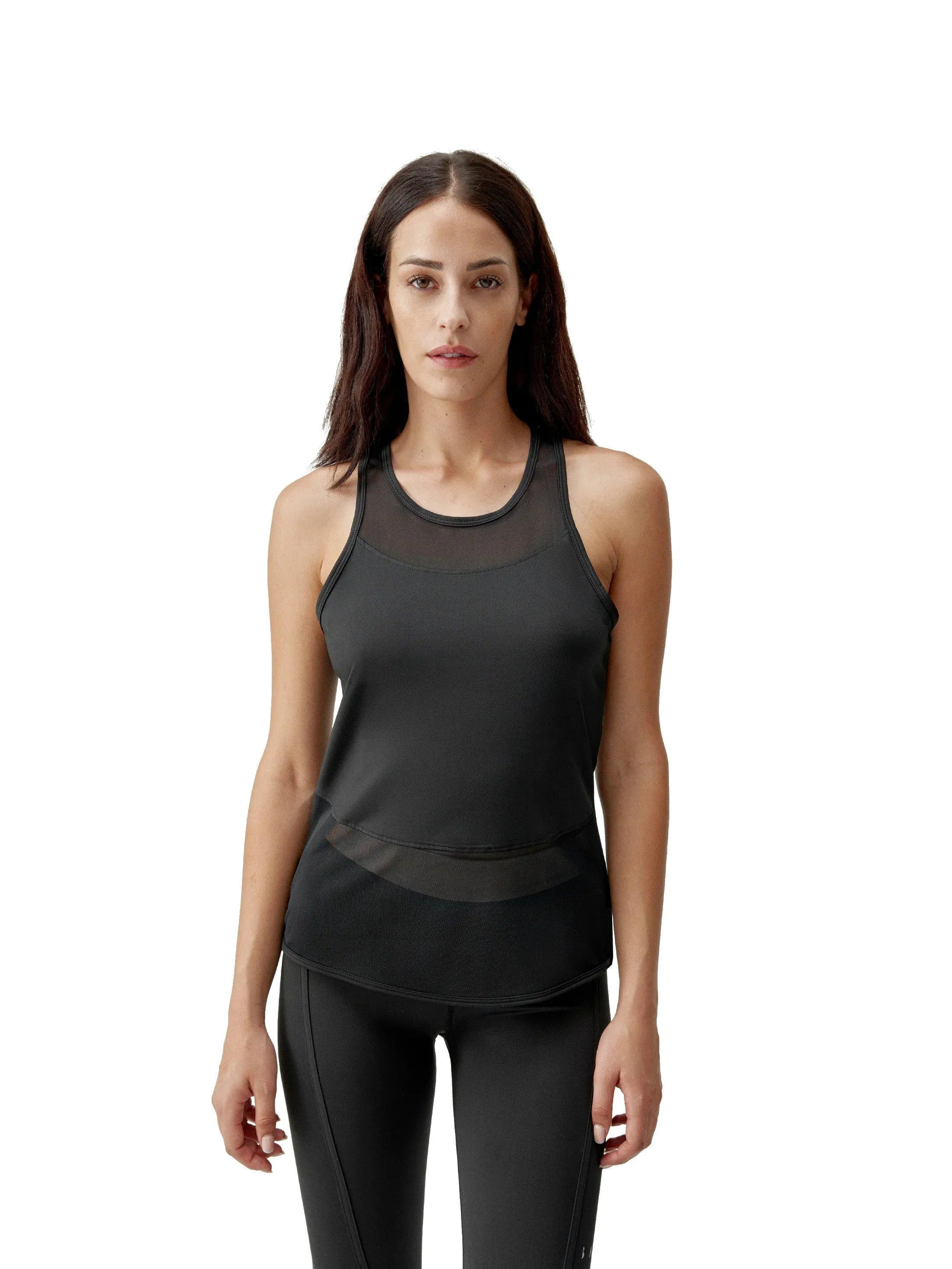 Born Living Yoga Women's Kiava Vest - Black | George Fisher