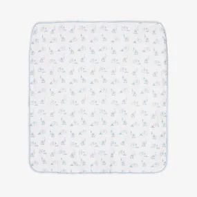 Boys Elephant ABCs Pima Cotton Blanket (72cm)