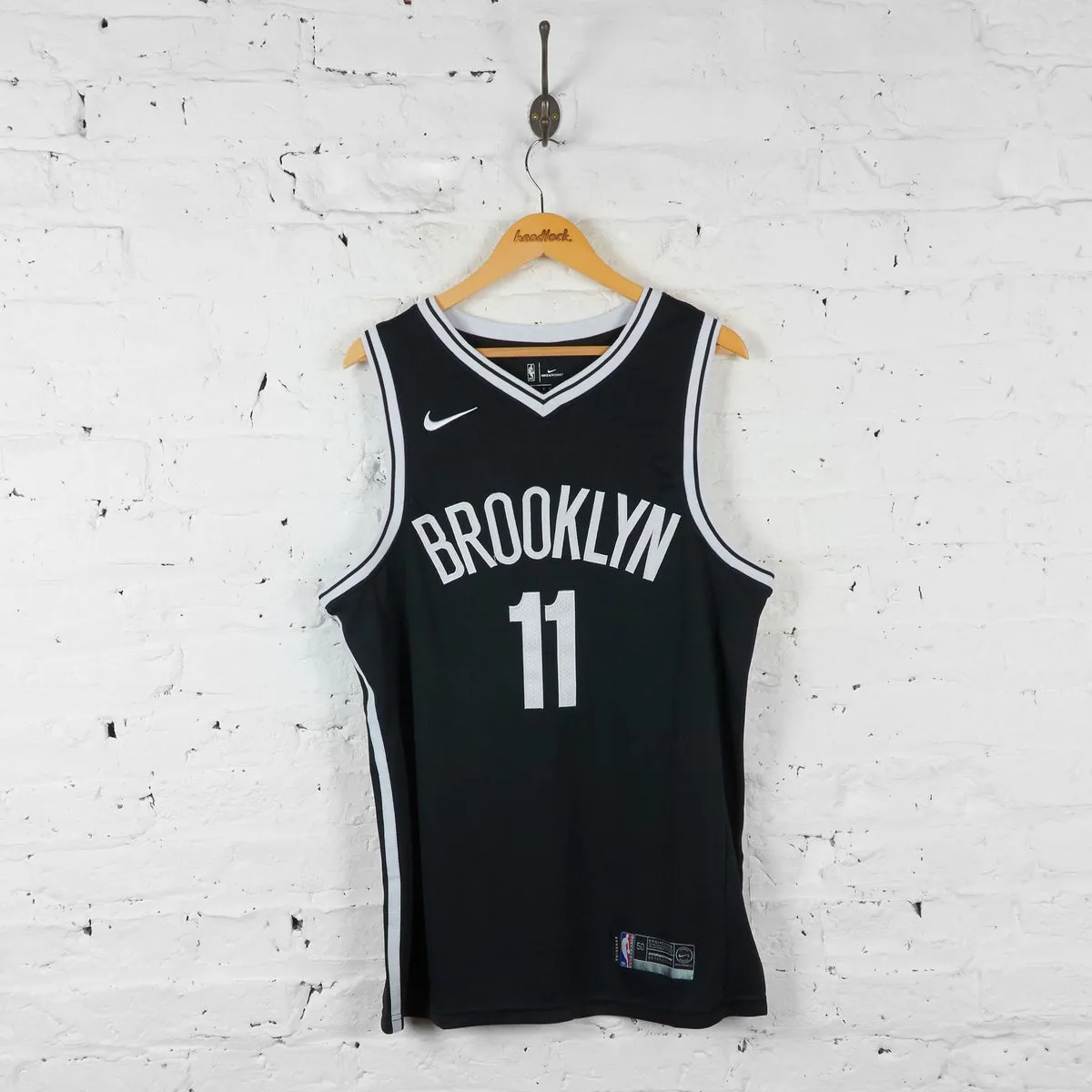 Brooklyn Nets Irving Nike Basketball Vest Jersey - Black - XL