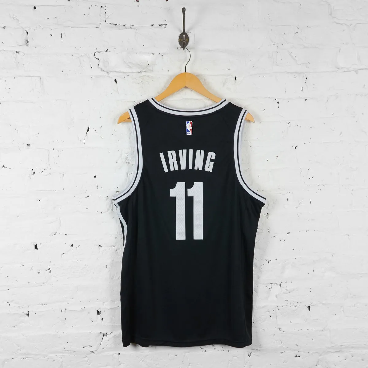 Brooklyn Nets Irving Nike Basketball Vest Jersey - Black - XL