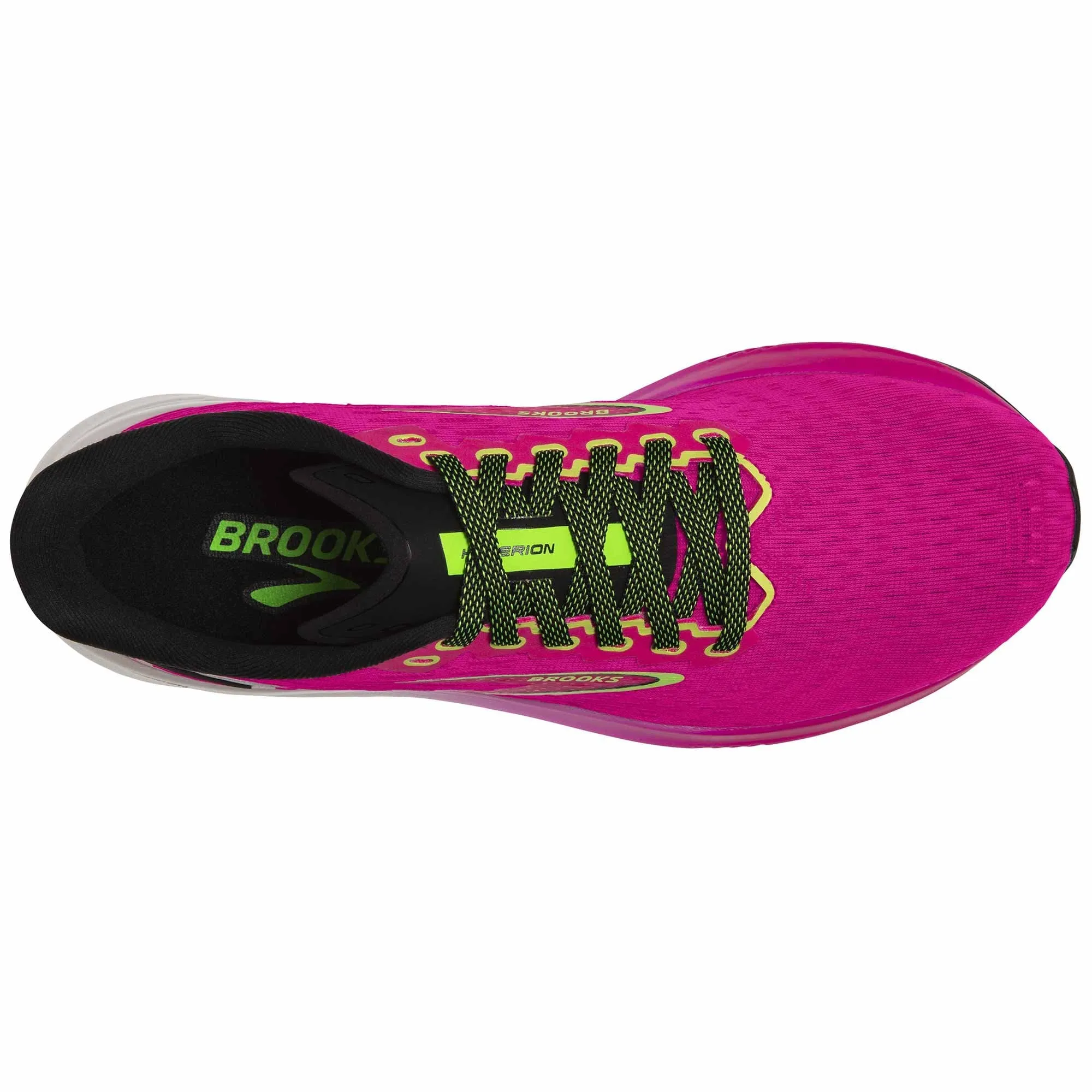 Brooks  Hyperion Womens Running Shoes Pink Glo/Green/Black