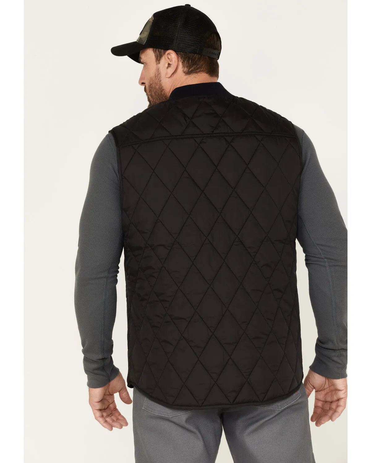 Brothers and Sons Men's Quilted Varsity Vest