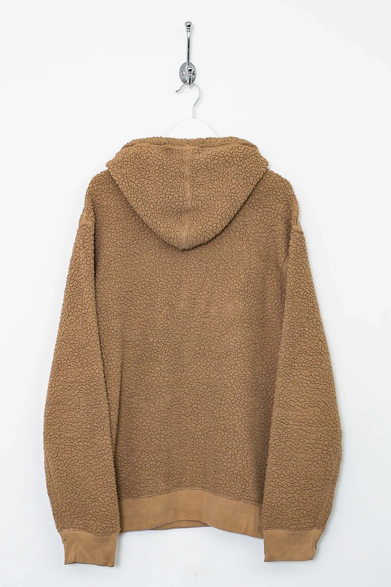 Brown GAP Sherpa Fleece Hoodie (L)