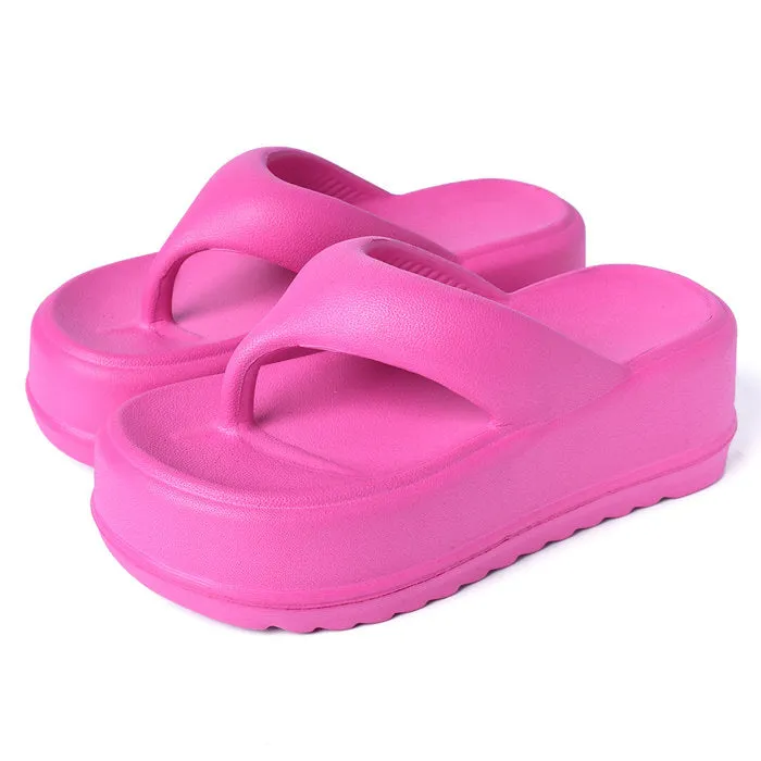 Bubble Gum Platform Sandals