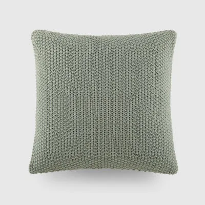 Casual Comfort Stitch Knit Acrylic Square Throw Pillow