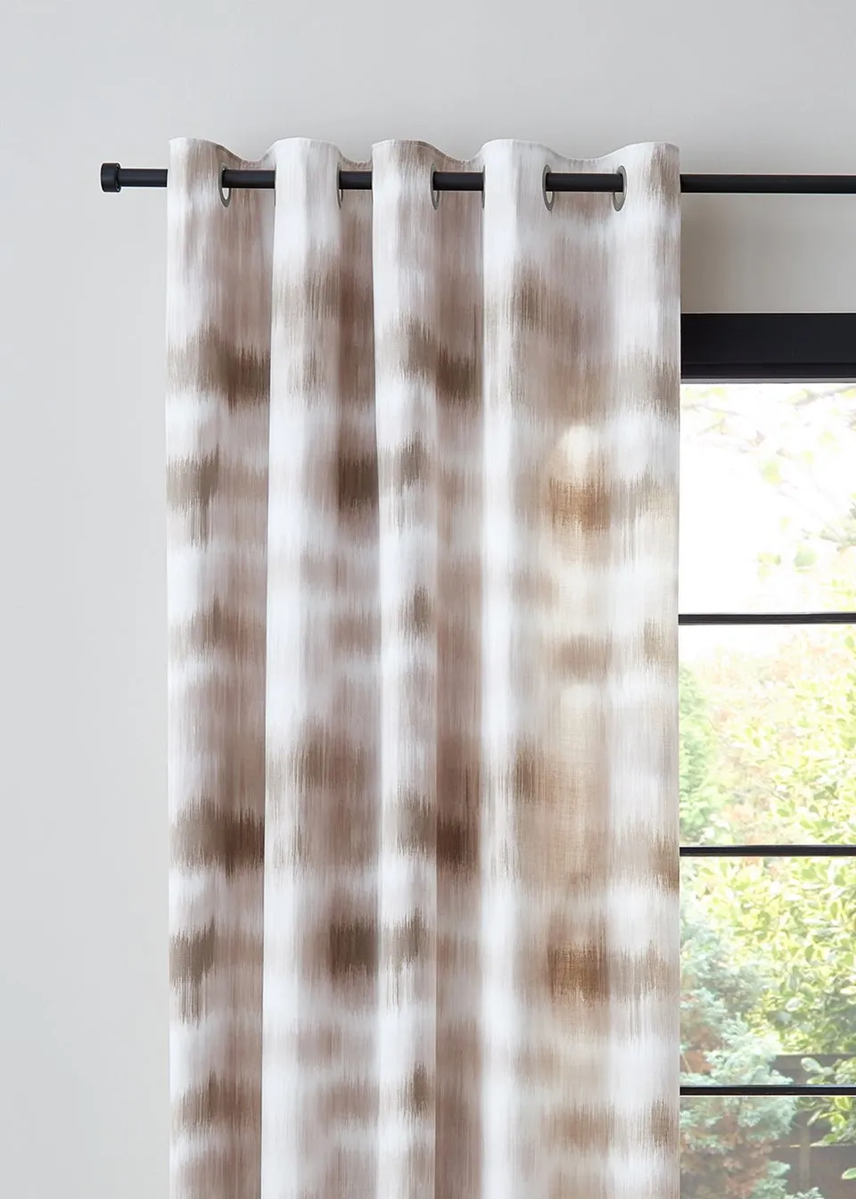 Catherine Lansfield Ombre Texture Thermal Eyelet Curtains