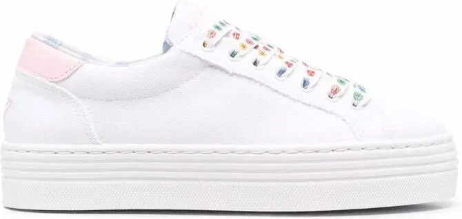 Chiara Ferragni Eyestar motif platform sneakers White