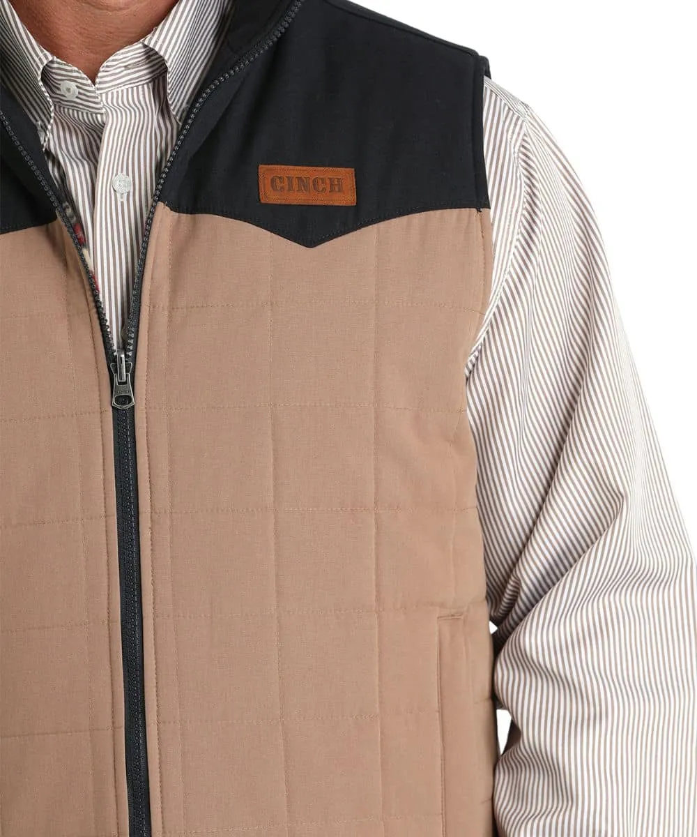 Cinch Men's Big & Tall Reversible Quilted Vest